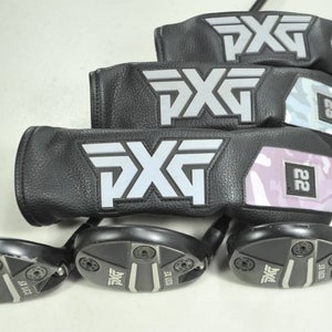LEFT HANDED PXG 0311 Gen5 4, 5, 6 Hybrid Set Senior Flex Cypher Graphite #195983