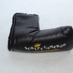 Titleist Scotty Cameron Milled Putters NOS Black Putter Head Cover MINT #175208