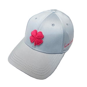 NEW Black Clover Live Lucky Premium Clover #133 Silver Fitted S/M Golf Hat