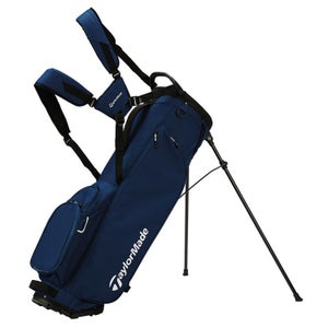 NEW 2025 TaylorMade Flextech Junior Navy-Silver 4 Way Stand/Carry Golf Bag