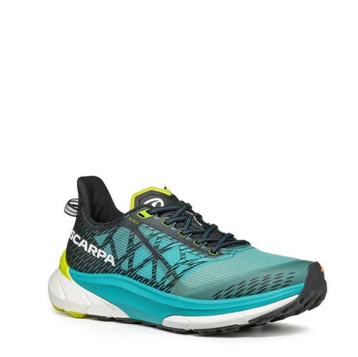Scarpa Golden Gate 2 Atr 33085351 Men's US 9 Azure Lime Trail Running Shoe X2221