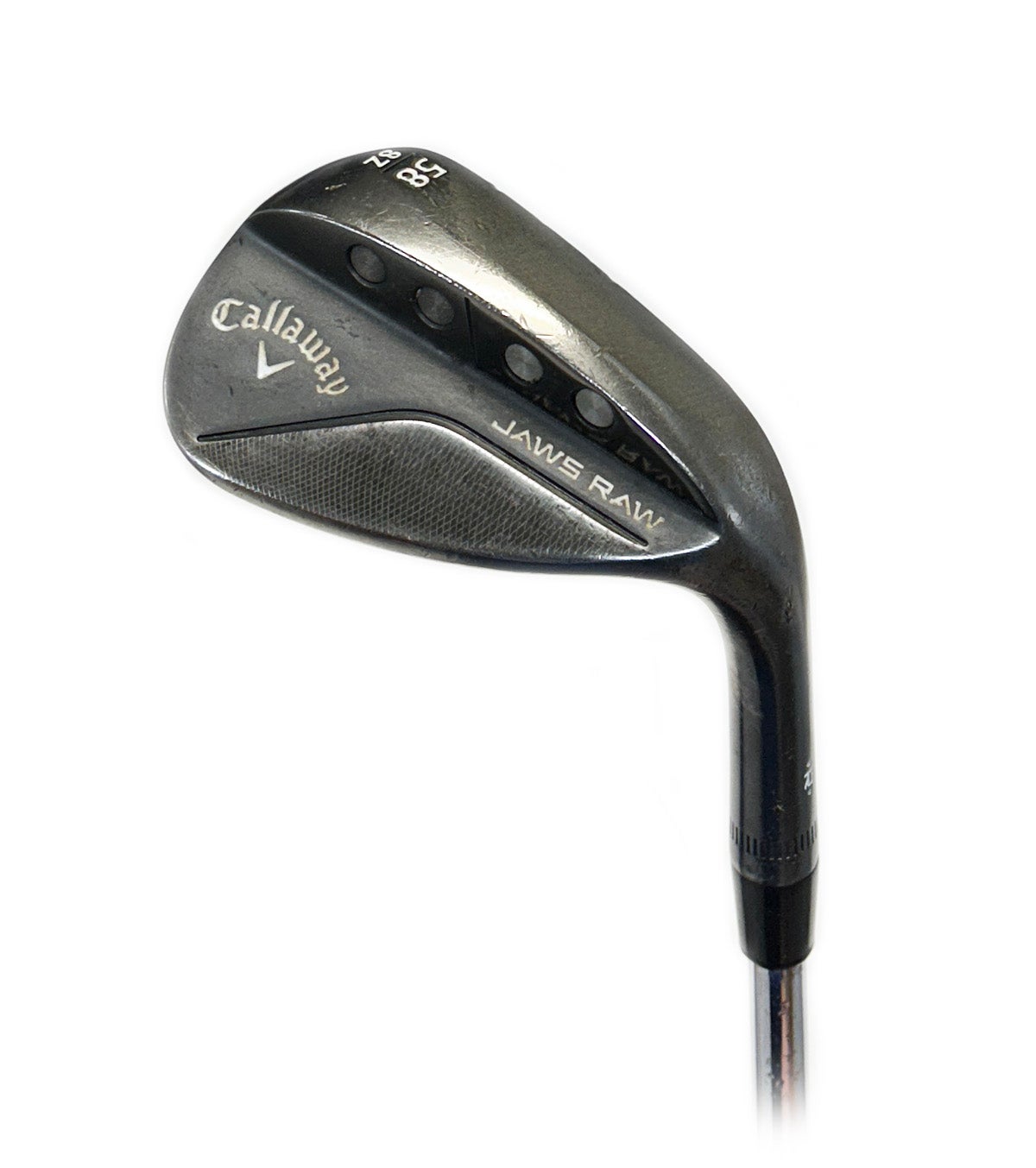 Callaway Jaws Raw Black 58*⁄8* Z Lob Wedge Steel Project X 6.0 Callaway Jaws Raw Black 58*⁄8* Z Lob Wedge Steel Project X 6.0