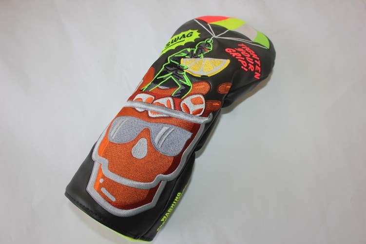 SWAG GOLF ICED ARNIE MEN SKULL DRIVER HEADCOVER - ARNOLD PALMER INVITATIONAL