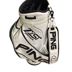 Used Ping I3 CART BAG Mens Cart Bag White 11760-S000077255