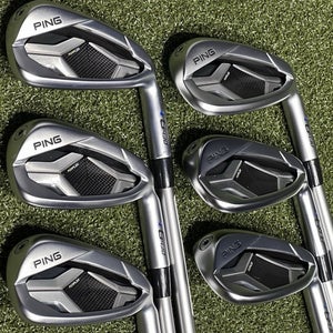 PING G430 Iron Set Blue Dot 7-PW, 45*, 50* Alta Quick 45 Senior SR-Flex (+.5")