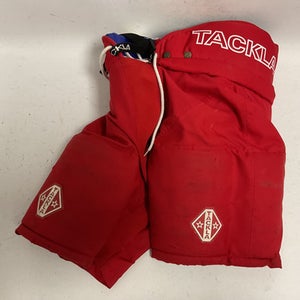 Tackla (Used) XL Red Intermediate Junior Hockey Pants