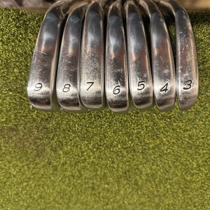 TaylorMade rac MB TP 3-9 Iron Set, True Temer Black Gold Stiff Flex, RH