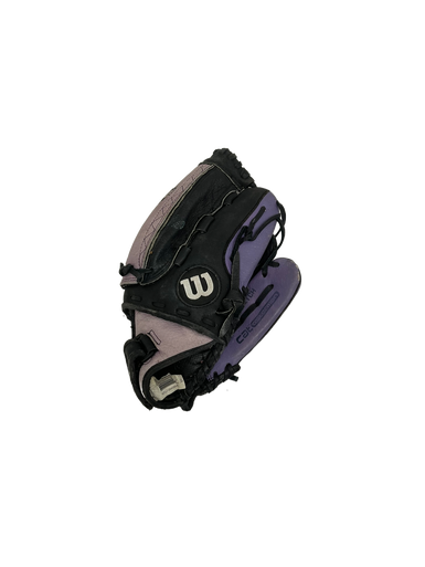 Used Wilson Cat Osterman 11.5" RH Throw Fastpitch Gloves Purple 11692-S000137311