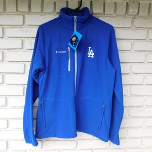 Columbia Fast Trek II Full Zipper Fleece Jacket - Medium - Los Angeles Dodgers