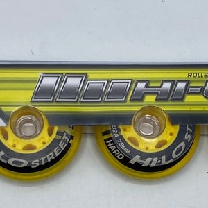 NEW Bauer Inline Wheels, 72mm Street 4-PK