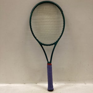 Used Wilson BLADE 100 V9 Adult Tennis Racquet Teal 4 3/8" 11725-S000485913