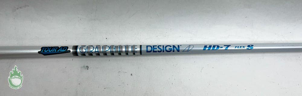 Used Graphite Design Tour AD HD-7 Stiff Graphite Driver Golf Shaft .335 Tip