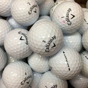 4 Dozen White Callaway Supersoft Near Mint AAAA Used Golf Balls