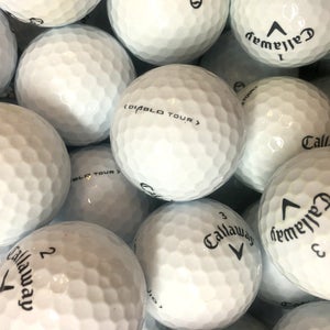 15 Near Mint AAAA Callaway Diablo Tour Used Golf Balls