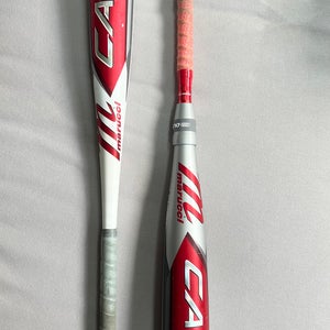 2 Bats - Marucci Cat X Composite and Aluminum 30/20 -10 USSSA Travel Bat
