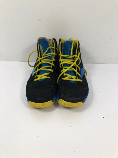 Reebok (Used) Size M 7.0 (W 8.0) Black Men's Shoes