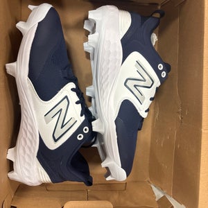 Blue Men's Size M 11.0 (W 12.0) Adult New Balance 3000v6 Molded Cleats (New)