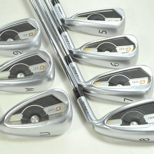 Ping G400 5-W,UW Iron Set Regular Flex Blue Dot Right AWT 2.0 Steel # 197521
