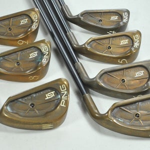 Ping ISI Beryllium Copper 4-W Iron Set Senior Flex Right u44 Graphite # 197261