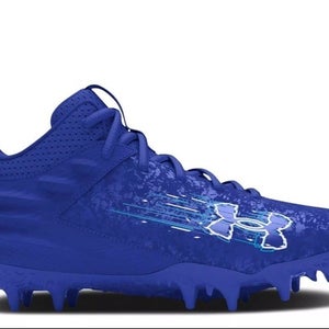 new youth 3.5 Under Armour Blur Smoke Select MC Football Cleats 3027976-400