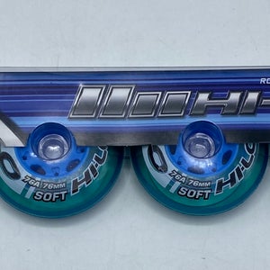 NEW Bauer Inline Wheels, 76mm Court 4-PK