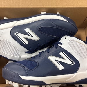 Blue Kid's Youth New Balance High Top 3000v6 Molded Cleats (New)