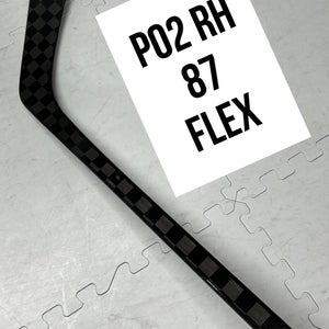 Senior(1x)Right P02 87 Flex ProBlackStock™ Unbranded Blackouts Pro Stock Hockey Sticks