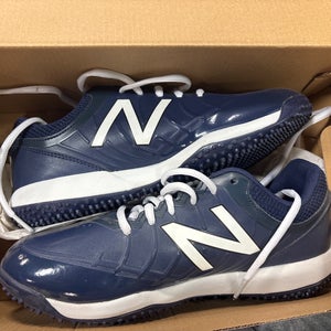 Blue Kid's 6y Youth New Balance TY404N5 Turf Cleats (New)