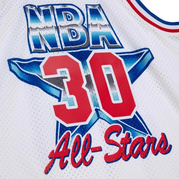 1992 NBA All-Star Game Scottie Pippen #30 Mitchell & Ness White
