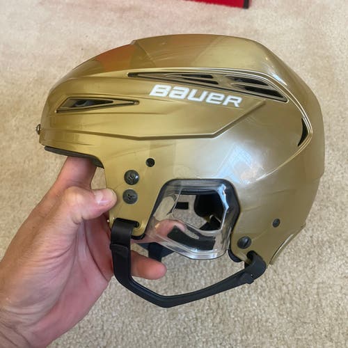Gold PRO STOCK Toronto ROCK Bauer IMS 11.0 Box Lacrosse Smalll