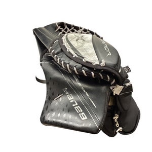 Used Bauer CATCHER Senior Goalie Catcher Black 11479-S000396197