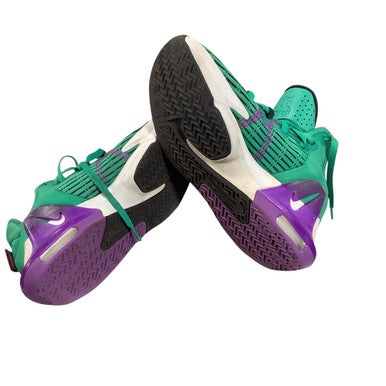 Used Nike LEBRON 18 Basketball Shoes M Green Youth 07.5 11479-S000396029