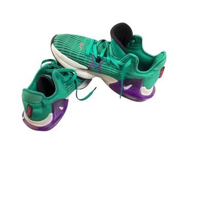 Used Nike LEBRON 18 Basketball Shoes M Green Youth 07.5 11479-S000396029