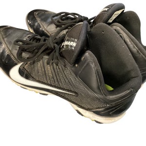 Used Nike FASTFLEX ALPHA SHARK Adult FB Cleats Black Senior 9 11479-S000394519