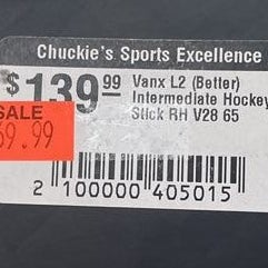 50% OFF! NEW! VANX L2 HOCKEY STICK