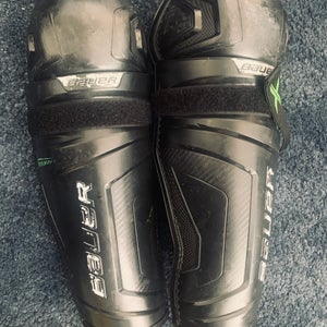 Bauer X 11” Shin Guards Lightly Used