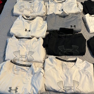 Under armor dri fit long sleeve youth shirts tech