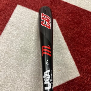 Marucci CAT Alloy USABat Certified Bat (-11)  15 oz 26" (Used)