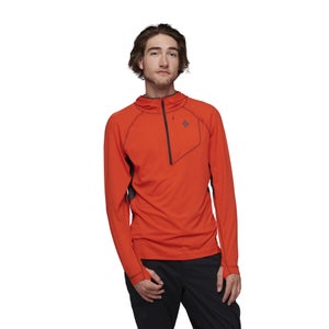 Black Diamond Alpenglow Pro Hoody Sun Protection Shirt ~ FREE SHIP ~ RETAIL $161