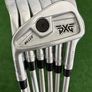 LH PXG 0317 ST Milled Forged Iron Set 4-W / KBS Tour C-Taper 130 X Extra Stiff
