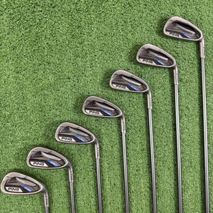 READ Ping G30 Purple Dot Iron Set 4-PW Senior SR Flex TFC 419 Graphite -1 Short