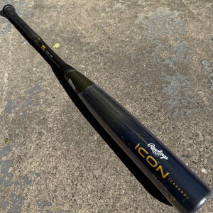 NEW 2023 Rawlings Icon 33/30 (-3) BBCOR Baseball Bat