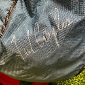 Used 1995 Ryder Cup Oak Hill Golf Staff Bag Signed By Fred Couples w/ Covers