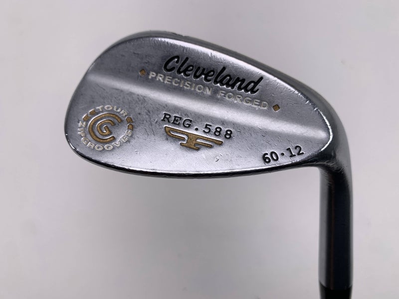 Cleveland 588 Chrome 2012 Lob Wedge 60* 12 Bounce Wedge Steel Mens RH