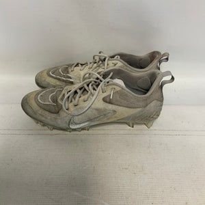 Nike (Used) Size M 11.0 (W 12.0) White Men's Adult