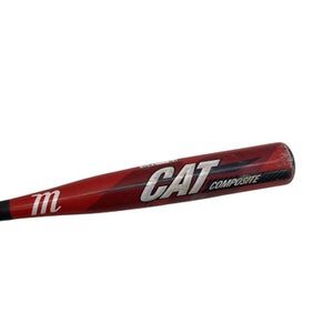 Used Marucci CAT COMPOSITE BB/SB USSSA 2 3/4 Bat White/Black/Red 30" 11347-S000249107