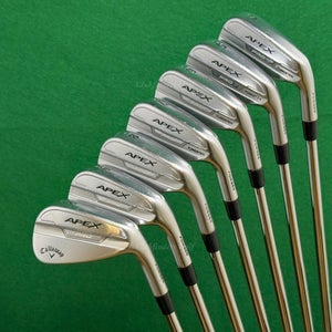 Callaway Apex Pro Forged '21 4-PW Iron Set NS Pro Modus 3 Tour 105 Steel Stiff