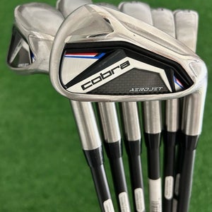 Cobra King Aerojet Iron Set 5-G / KBS PGI 65 A Flex Senior Graphite