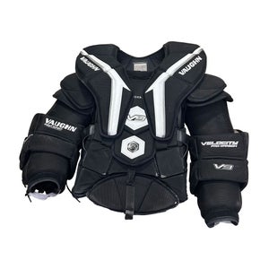 Vaughn Velocity V9 - Used XL Pro Stock Goalie Chest Protector (Black)