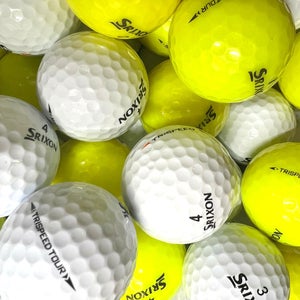 4 Dozen Srixon Trispeed/Trispeed Tour AAAA Used Golf Balls....Yellow included